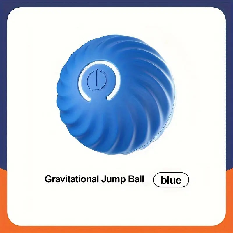 Balle interactive rebondissante Bleue Gravitational jump ball blue