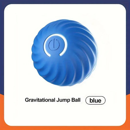 Balle interactive rebondissante Bleue Gravitational jump ball blue